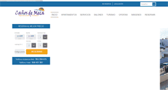 Desktop Screenshot of canosdemeca.es
